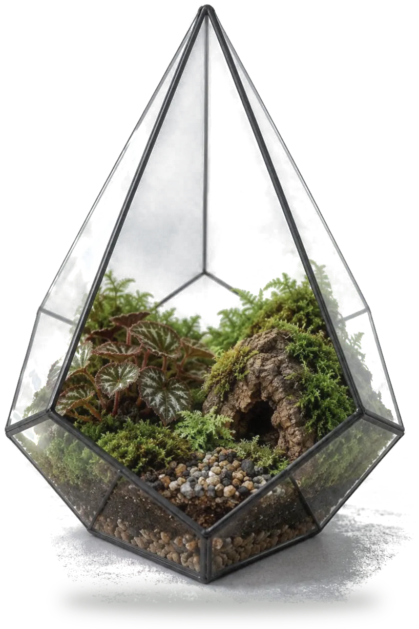 Diamond terrarium
