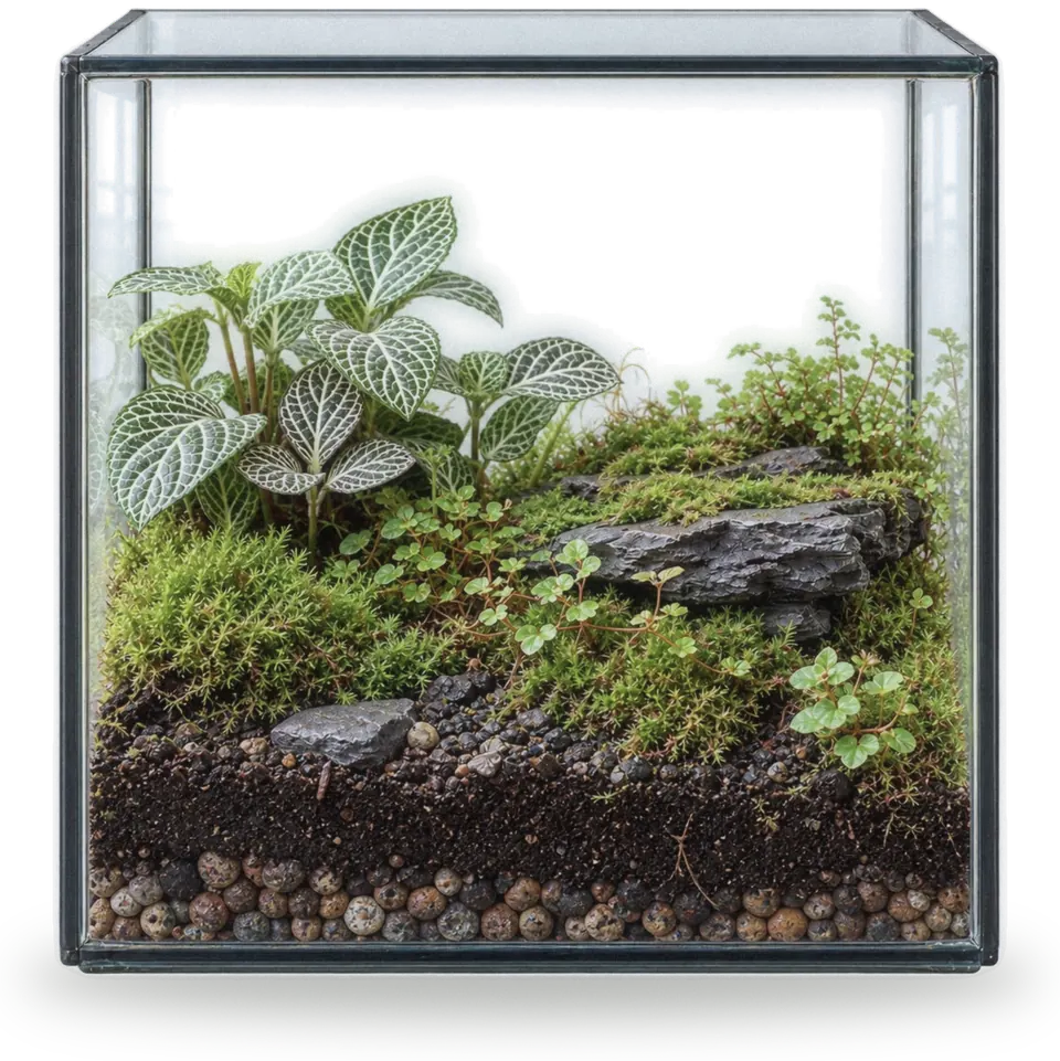 Gallery Frame terrarium