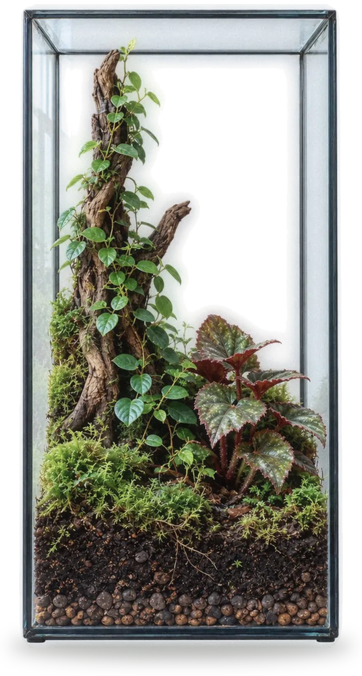 Gallery Tower terrarium