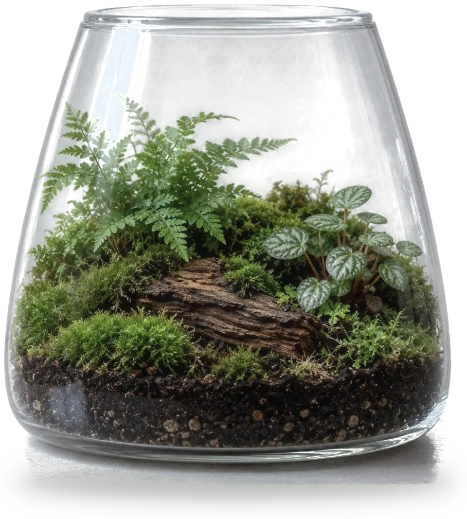 Large Orb terrarium