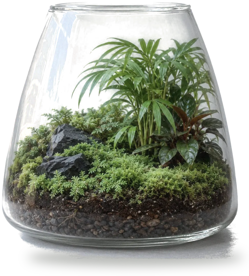 Medium Orb terrarium