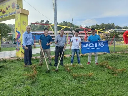 A tree planting day